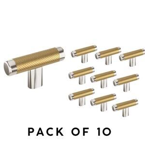 Amerock Esquire 2-5/8" (67mm) Cabinet Knobs – Pack of 10